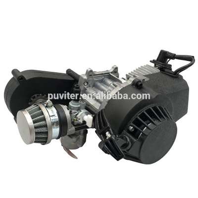 2 Stroke Engine Motor with Gear Box for 47cc 49cc 50cc Mini Pocket Bike Gas G-Scooter ATV Quad Bicycle Dirt Pit Bikes